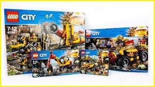 ALL LEGO City Mining Sets Compilation/Collection Speed Build