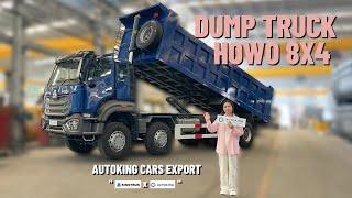 HOWO 8×4 DUMP TRUCK Exported To Latin America || AUTOKING CARS EXPORT