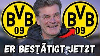 BvB: Eilmeldung! Niemand hat damit gerechnet! Dieter Hecking hat dies zum BvB bestätigt! #bvb #bild