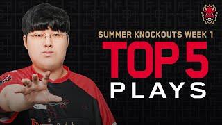 New meta | Top 5 Plays From Summer Stage Knockouts Week 1