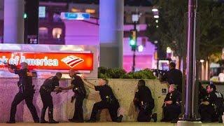 Dallas Shooting Mayhem Caught on Video