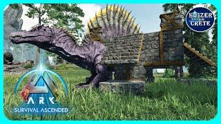 ASA How to Trap a Spino - How to Build a Spino Trap - ARK: Survival Ascended