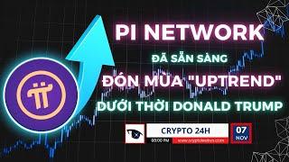 [Crypto 24h] - Donald Trump Đắc Cử - "Thiên Thời Địa Lợi" Cho Pi Network Open Mainnet