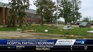 Greenfield hospital to partially reopen, nearly three months after EF-4 tornado