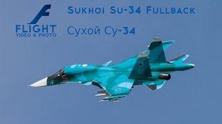 Sukhoi Su-34 Fullback Russian STRIKING FIGHTER BOMBER JET in 4K