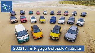 2023'te Türkiye'ye Gelecek Arabalar | %80'i Elektrikli Otomobil | Yılın Otomobili Hangisi Olacak?!