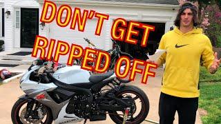 How to buy a used sport bike/motorcycle