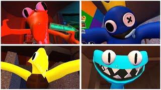 RAINBOW FRIENDS ALL ROLLER COASTER JUMPSCARES