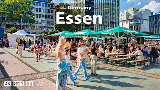 Essen, Germany  Summer Walking Tour ️ 4K 60fps HDR | Exploring the City Center, 2023