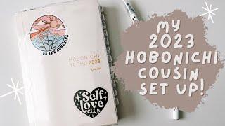 2023 HOBONICHI COUSIN SET UP! #hobonichicousin