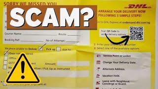 QR Codes in Brushing Scam Packages! Be Aware!