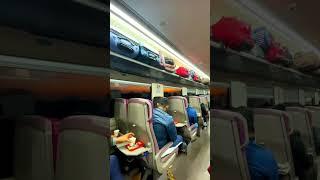 Vande Bharat experience from New Delhi to Varanasi #shorts #train