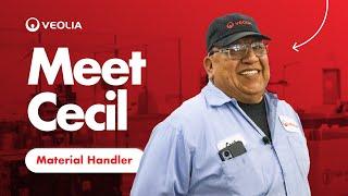 Material Handlers at Veolia North America - A Day In The Life of Cecil