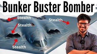 Tech behind B2 Bombers | Bunker Buster Bombs | US Bombs IRAN !!