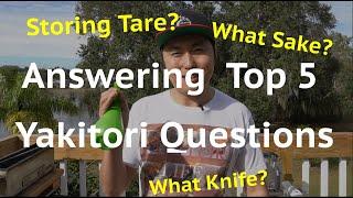 How To Store Yakitori Tare, Where To Buy A Chicken Knife & More. Top 5 Yakigang Questions Answered