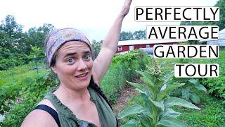 Perfectly Average Garden Tour ADHD Edition | Fermentation Business Update | Fermented Homestead