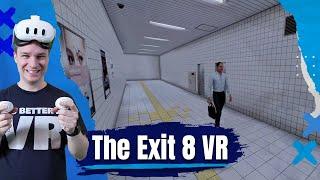 We always experience the same VR scene in a subway corridor... Or do we?!