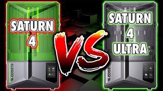 One Clear Winner - Elegoo Saturn 4 Vs 4 Ultra