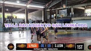 SAN LEONARDO VS VILLA PAGADUAN - 2nd Mayor's Cup 2024 | Aglipay, Quirino Province