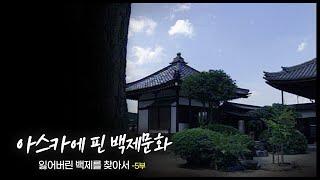 [다큐멘터리] 잃어버린 백제를 찾아서 - 제 5부 아스카에 핀 백제문화 | 대전MBC 15부작 특집 다큐멘터리