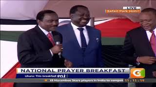 Forgive me: Uhuru, Ruto, Raila and Kalonzo plead with each other #NationalPrayerDay