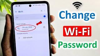 how to change wifi password | wifi password change | wifi ka password kaise change kare