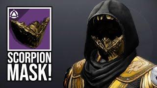Scorpion Mask Looks AMAZING! Here's How You Make It! - Destiny 2 The Final Shape