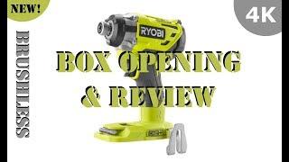 Ryobi ONE+ 18-Volt Brushless Impact Driver P238 (REVIEW) in 4K!