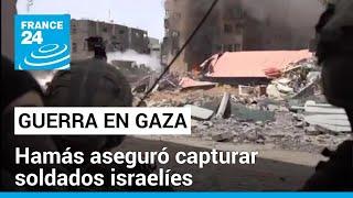 Gaza: Hamás aseguró haber capturado a soldados israelíes en una emboscada subterránea