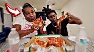 MAMADEE IS FINALLY BACK FROM JAMAICA *PAPA JOHN'S MUKBANG*