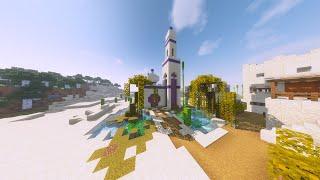 How to build epic Persian temple in Minecraft! Easy build tutorial!