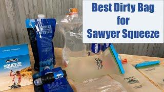 Best Sawyer Squeeze Gravity Dirty Bag CNOC Vecto Water Container Review