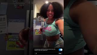 dimeberacky twerking on ig live pt2  1-13-24