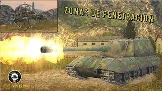 Donde disparar / Zonas de Penetración / Blindaje / Wot Blitz Chango