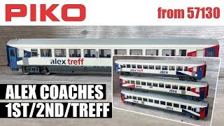 Piko ALEX Länderbahn/SBB Coaches in HO Scale | Secondhand Model Railway Reviews