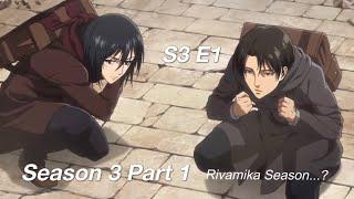 RIVAMIKA in the ANIME - Season 3 Part 1 Moments Compilation