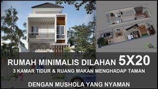 RUMAH 5X20 minimalis 2 lantai