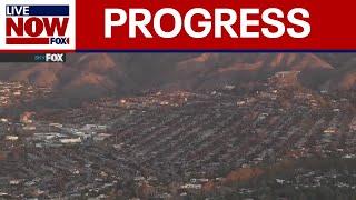 California fires: SkyFOX flies over clear Palisades skies | LiveNOW from FOX