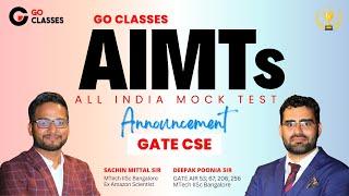 AIMTs - How & Where to Attempt ?? | All India Mock Tests | GATE CSE 2025 | GO Classes