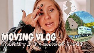 MOVING VLOG | DIY MILITARY MOVE | Army wife + mom of three | Alexis Green