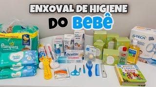 COMPRINHAS ENXOVAL HIGIENE DO BEBÊ + ÚLTIMAS COMPRINHAS