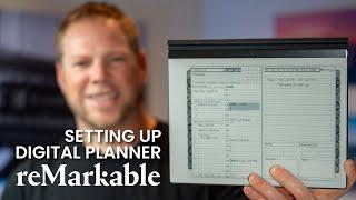 Setting Up Digital Planner on reMarkable 2 and reMarkable Paper Pro