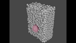 Pulling up a sphere from granular particles