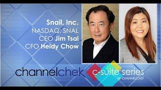 Snail, Inc. (SNAL) CEO Jim Tsai & CFO Heidy Chow - C-Suite Interview Series