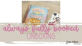 2025 Always Fully Booked Planner & Accessories Unboxing | Sara Marie |