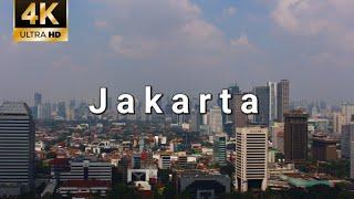 Jakarta   Indonesia - 4k by drone