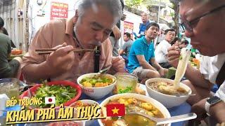 Chuyến phiêu lưu ẩm thực cùng bếp trưởng Nhật khép lại bằng bún riêu, kem dừa