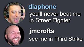 Can a Pro Player handle CLASSIC Fighting Games?? feat. Diaphone!!