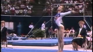 Henrietta Onodi - Floor Exercise - 1992 McDonalds American Cup