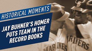 Jay Buhner's Homer Puts Team In the Record Books